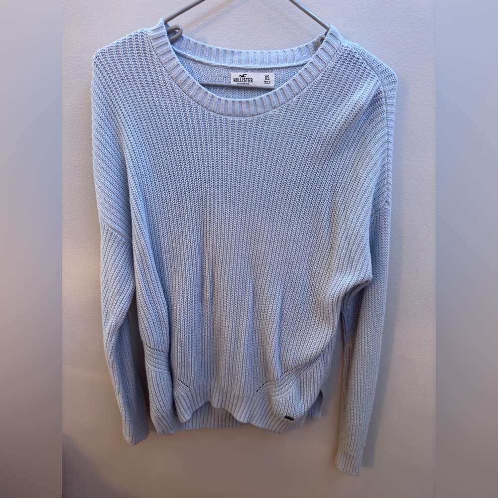 Light blue Hollister sweater
